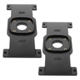 thumbnail image 1 of PAMINGONO 2Pcs Black Plastic Rearview Mirror Mount Bracket for Car Dash Cam Secure Installation, 1 of 8