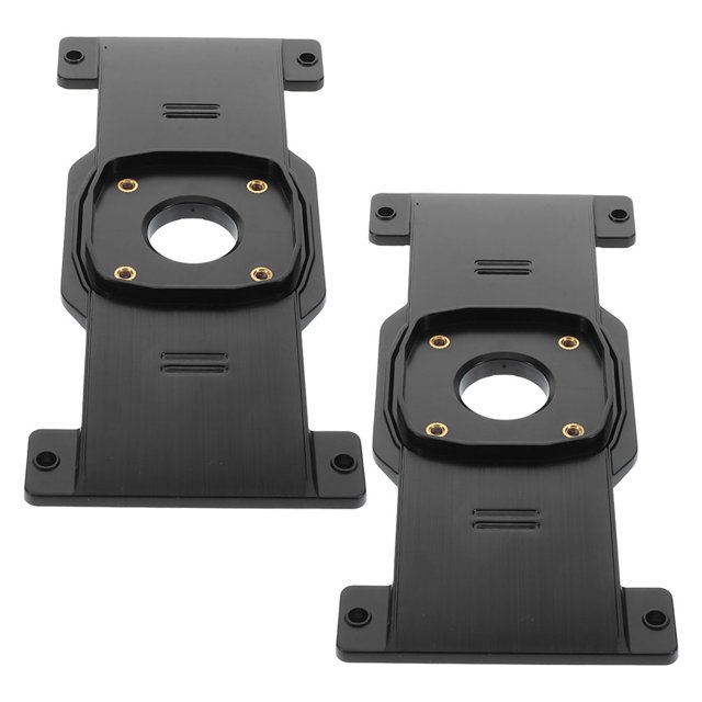 PAMINGONO 2 Pcs Support de Rétroviseur en Plastique Noir pour Caméra de Tableau de Bord de Voiture Installation Sécurisée