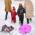 thumbnail image 3 of Phenofice Outdoor Sliding Board Skiing Board Smooth Surface Pink Plastic 1Pack, 3 of 8