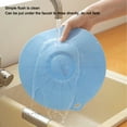 thumbnail image 3 of Silicone Lid Set, Microwave Splatter Cover, Food Suction Lid for Bowls Pots Pans with Strong Adsorption 5pcs, for Most Containers Made of Stainless Steel, Metal, Ceramic, Glass, 3 of 7