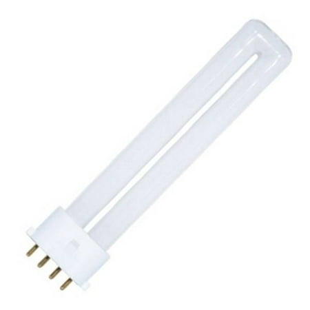 827 Single Tube Satco 08366 - CF13DS/E/827 S8366 Single Tube 4 Pin Base Compact Fluorescent Light Bulb ()