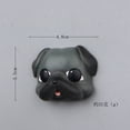 thumbnail image 2 of Refrigerador de resina 3D con forma de bonita cabeza de perro carlino con forma de imán para nevera,, 2 of 4
