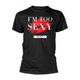 thumbnail image 1 of Right Said Fred - Camiseta I'm Too Sexy para Adultos Unisex (Negro), 1 of 2
