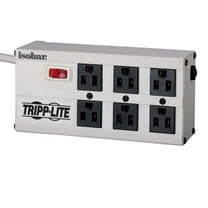 Tripp Lite Isobar 6-Outlet Surge Protector with 6ft Cord, 3300 Joules