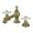 Antique Brass, variant on Kingston Brass KC7065PX Vintage 8" Widespread Bathroom Faucet, Oil Rubbed Bronze