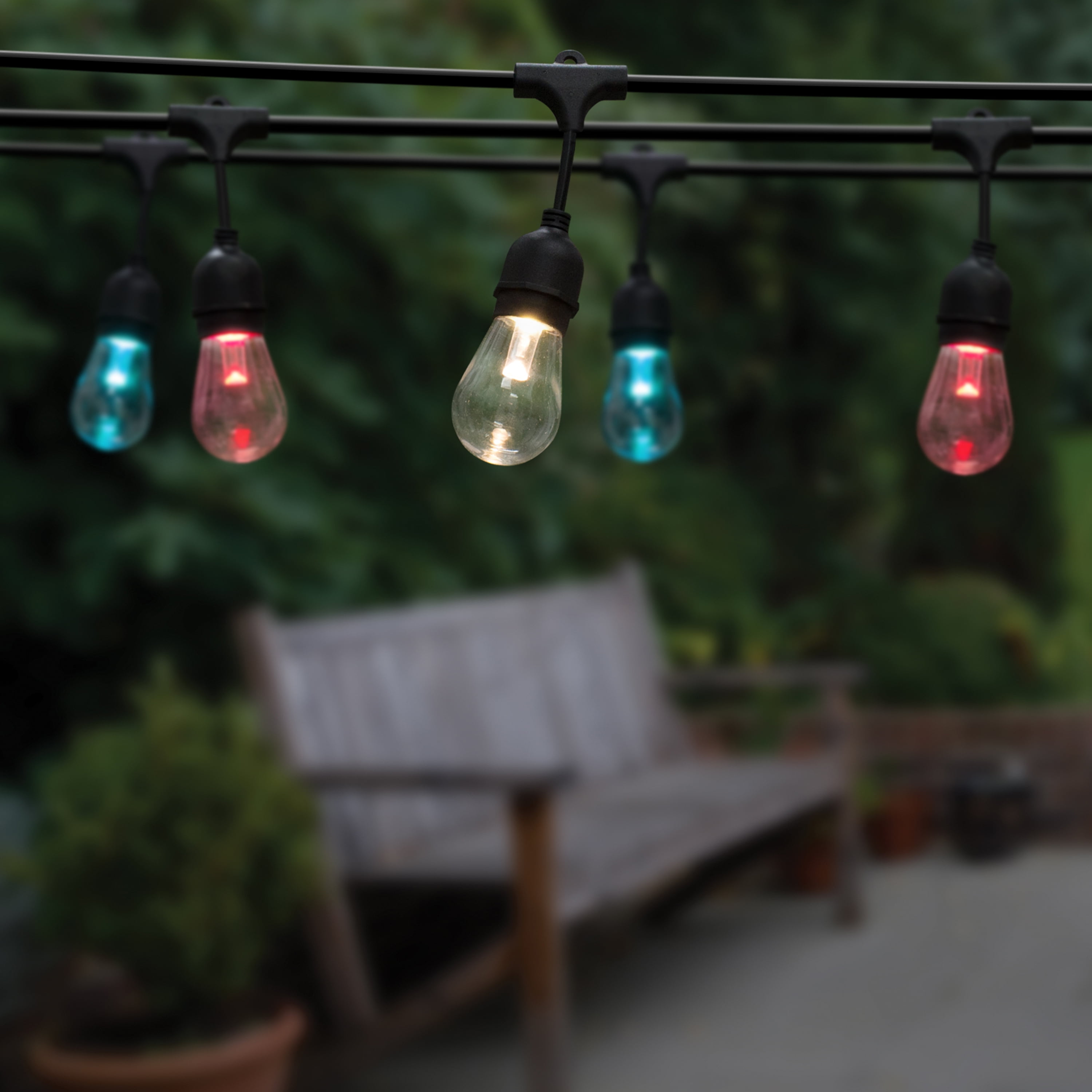 24 Ft MultiColor String Light Kit BrickSeek