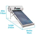 thumbnail image 4 of Reacondicionado Calentador solar 8 tubos 120 L para 2-3 personas, 4 of 4