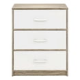 thumbnail image 3 of Comoda Cajonera Houzer 3 Cajones Tela Estructura Acero MDF, 3 of 5