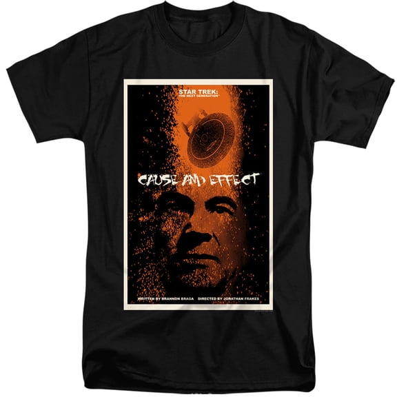 Star Trek Tng Season 5 Episode 18 Adult Tall T-Shirt 18/1 T-Shirt Black