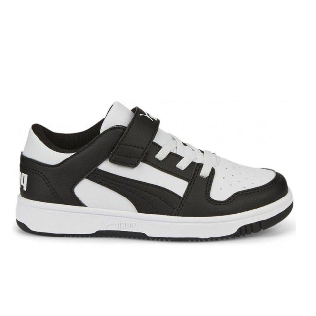 Tenis Puma Rebound Layup Lo SL V para Niños 370492-16 negro 18 Puma 370492-16 REBOUND LAYUP LO SL V PS