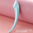thumbnail image 3 of Stainless Steel Eyebrow Trimmer Scissors With Detachable Comb, Precision Brow Grooming Tool for Daily Makeup Beauty Care Routine, 3 of 5