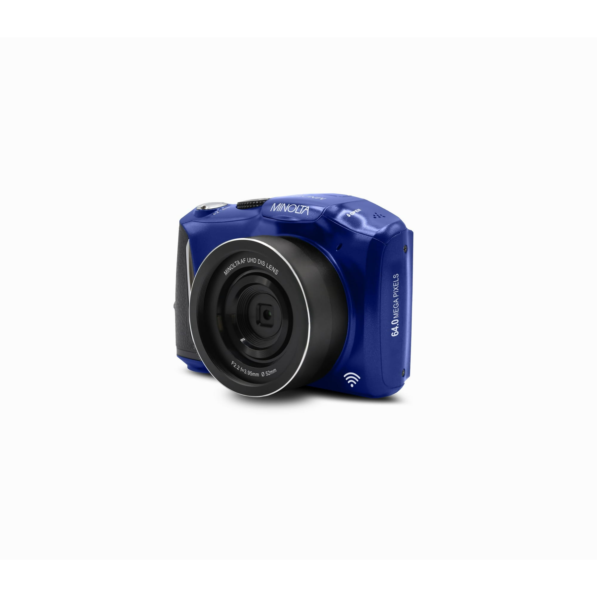 Minolta 64 Mega Pixels Digital Camera with 4K Video 60 FPS & WiFi, Blue