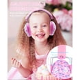 thumbnail image 4 of PROHEAR 032 Kids Ear Protection - Noise Cancelling Headphones Ear Muffs for Autism, Toddlers, Children - Pink, 4 of 7