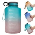 thumbnail image 4 of Wosthever Deportes del envase de los jarros del galón de la botella de agua de la motivación 3.78L Ropa Deportiva, Zapatos Azul rosado, 4 of 6