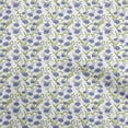 thumbnail image 1 of oneOone Rayon Medium Blue Fabric Floral Sewing Craft Projects Fabric Prints By Yard 56 Inch Wide, 1 of 4