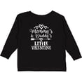 thumbnail image 3 of Inktastic Mommy and Daddy Little Valentine Boys or Girls Long Sleeve Toddler T-Shirt, 3 of 5