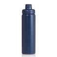 thumbnail image 5 of Mainstays Back to College 24 oz Double Wall Stainless Steel Chugger Bottle, Navy, 5 of 7
