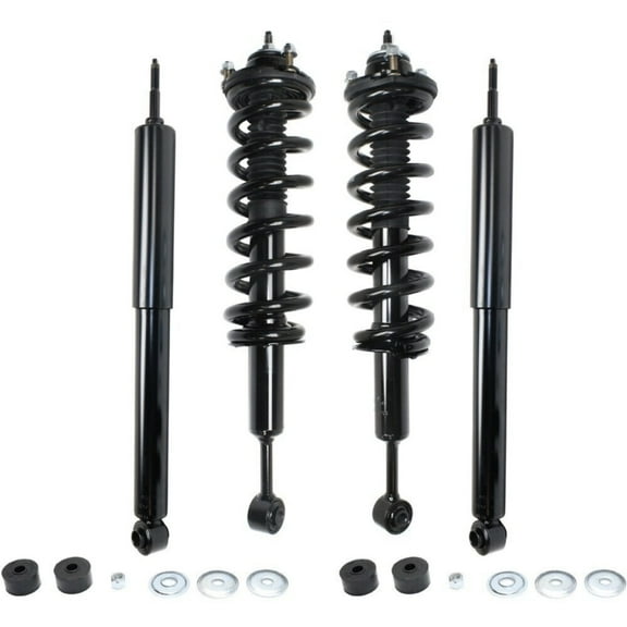 Geelife Shocks For Toyota 4Runner FJ Cruiser Loaded Strut w/ Coil Front & Rear 4Pcs