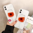 thumbnail image 2 of Liquid Phone Case Compatible with iPhone Xs Max, Cool Cartoon Design, Floating Bumper Protective Case Hard Back Shell Cover (Wine Glass, iPhone Xs Max), 2 of 6