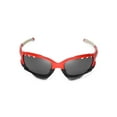 thumbnail image 5 of Walleva Black Vented Replacement Lenses for Oakley Racing Jacket Sunglasses, 5 of 5