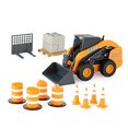 thumbnail image 2 of Case IH Big Farm Skid Steer Set with Barrels & Cones, 2 of 4