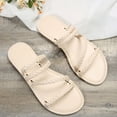 thumbnail image 5 of Women's Fashion Casual Spring New Beach Open Toe Flat Slippers Clearance Under $10.00, 5 of 6