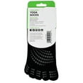 thumbnail image 4 of Gaiam All Grip Yoga Socks - Medium/Large - Black/Grey, 4 of 4