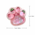 thumbnail image 2 of Mini Cat Paw Fidget Toys Adults, Soft Clear Stress Sugar Balls with Fruit Inside for Stress Relief, Cat Paw Stress Ball Sensory Toys for Party Favor,Birthday Gifts, 2 of 6