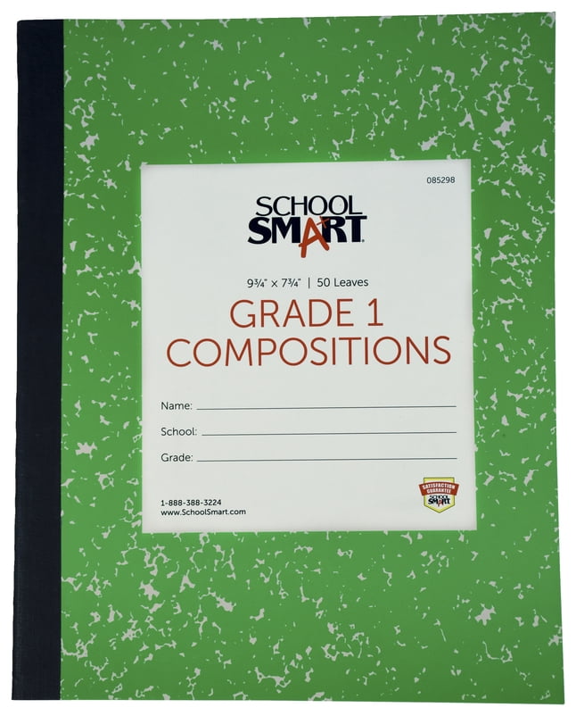 5-Pk STAPLES K-2nd Grade Primary Early Learning  Composition Notebooks 