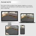 thumbnail image 7 of Hasoo 5' x 7' Modern Rugs for Bedroom Imitation Braided Pattern Soft Geometric Living Room Carpet, Black, 7 of 7
