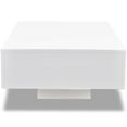 thumbnail image 2 of vidaXL Coffee Table High Gloss White, 2 of 3