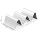 thumbnail image 3 of Taco Holder Stand,set Of 6 Stainless Steel Taco Tray,stylish Taco Shell Holders, Rack Holds Up To 3 Tacos Each Keeping Shells Upright, Health Material, 3 of 5