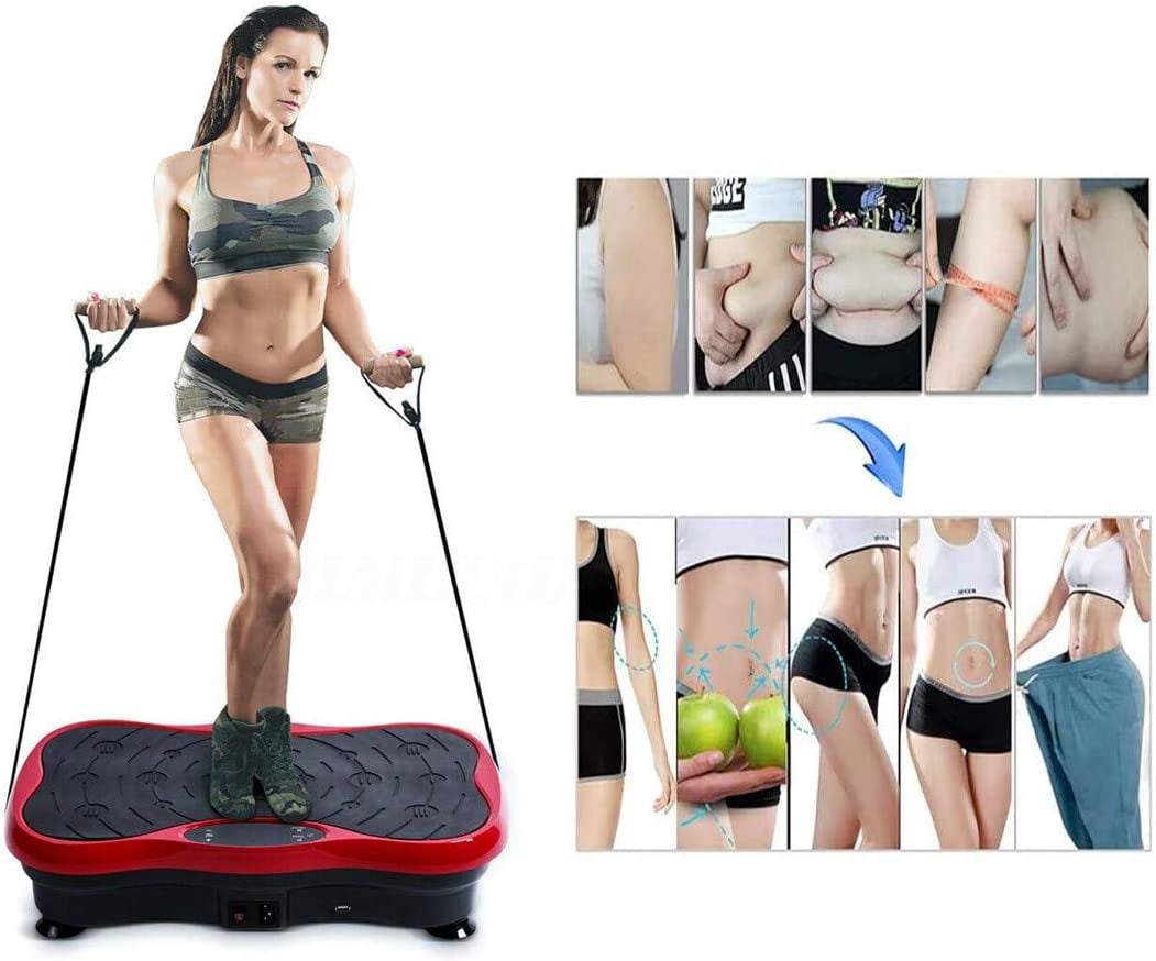 Vibration Plate Exercise Machine, Whole Body Fit Massagen Muscle