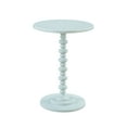 thumbnail image 3 of Convenience Concepts Palm Beach No Tools Spindle Table, Sea Foam, 3 of 5