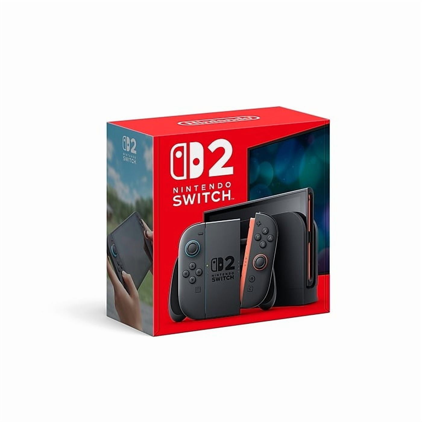 Nintendo Switch 2 Console Bundle with Samsung 256GB microSD Express Card and Microfiber Cleaning Cloth for Extended Storage and System Protection