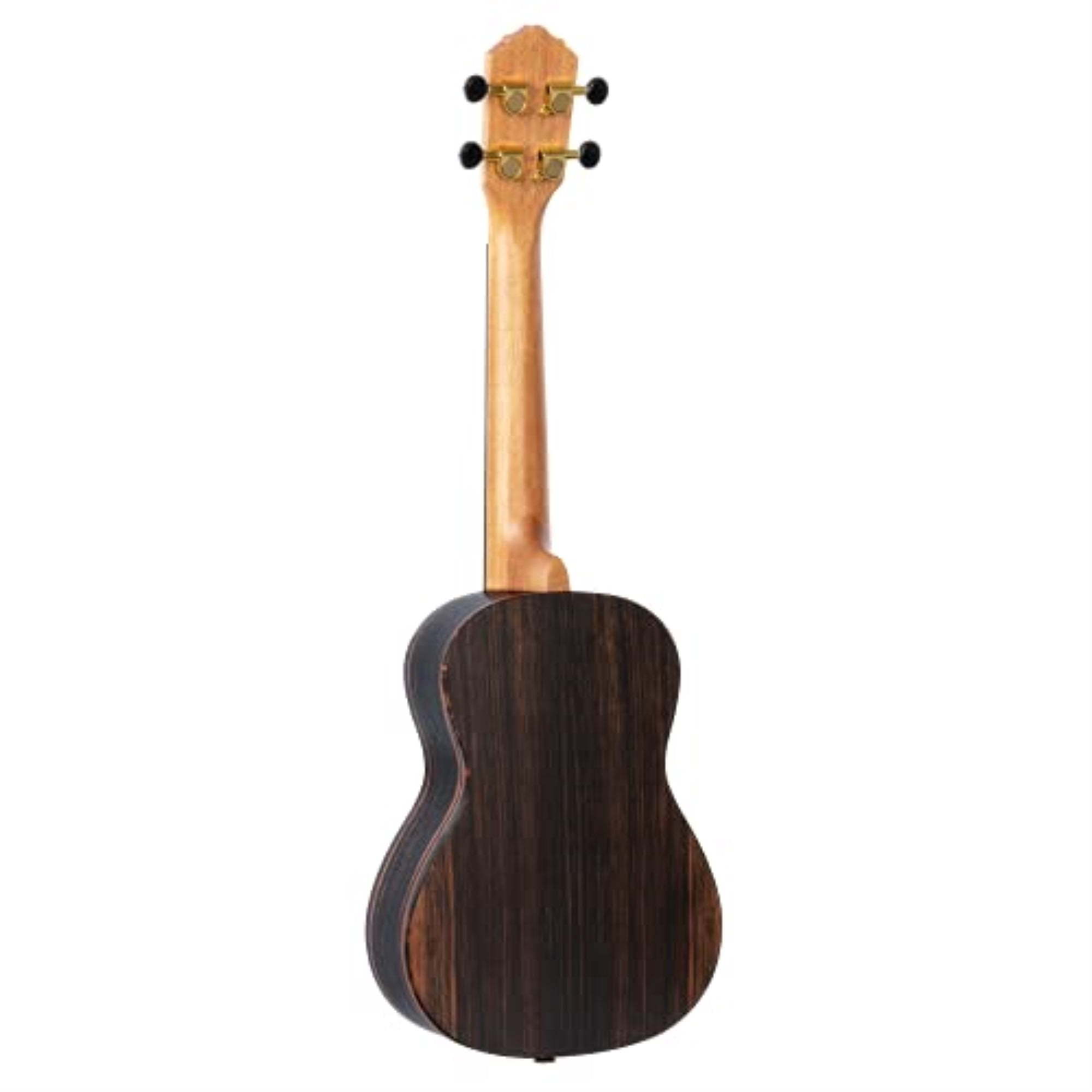 Ortega Ebony Series RUEB-CC Concert Size Ebony Wood Ukulele w/Deluxe Bag