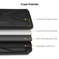 thumbnail image 7 of SITHON Hard Shell Laptop Sleeve Case for 13-14 inch Chromebook, Computer Carrying Case for MacBook Pro 14 2023 M3 A2992 A2918, 13" MacBook Pro/Air, Other Up to 14" Acer/HP/Dell/ASUS Chromebook, Black, 7 of 7