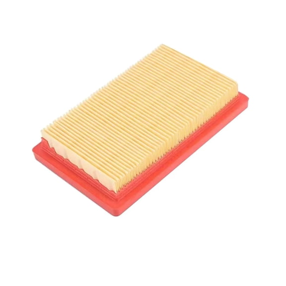 Lawn Mower Air Filter , Replacement Engine Parts for Multiple Models , 3.46 x 5.75 Inch Paper and Rubber Material , Garden Lawn Care and Outdoor Mower Maintenance