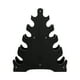 thumbnail image 1 of WINOMO Estante de almacenamiento para mancuernas, diseño de hoja de árbol, soporte para mancuernas, soporte de almacenamiento para levantamiento de pesas de 5 niveles, 1 of 5