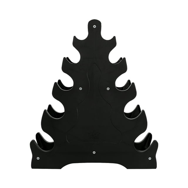 WINOMO Dumbbell Storage Rack Tree Leaf Design Dumbbell Holder 5-Tier Weight Lifting Dumbbell Storage Stand