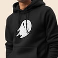 thumbnail image 5 of Dalix Giant Ghost Embroidered Hoodie Soft Fleece Hood Sweatshirt Mens in Black 2XL XX-Large, 5 of 5