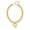 CCB-Gold, variant on Chunky Heart Necklaces for Women Colorful Resin Beaded Choker Necklace Trendy Acrylic Choker Jewelry