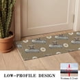 thumbnail image 3 of Brown Highland Cow Daisy Farmhouse Pattern Door Rugs,Washable Non Slip Door Mats Indoor,Decorative Door Mats,Entry Mat Indoor for Entrance,Bedroom,Kitchen,Bathroom,16"x47", 3 of 6