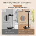 thumbnail image 2 of Lazy show watching desktop lift telescopic phone stand White, 2 of 4