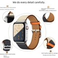thumbnail image 1 of Adecuado para Apple Watch Correa de reloj Apple S9 Cuero iwatch7 8 9 SE Correa de reloj deportiva ultra2, 1 of 2