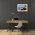 thumbnail image 3 of Hausenflock, Alan 14x11 White Modern Wood Framed Museum Art Print Titled - Point Loma, 3 of 4