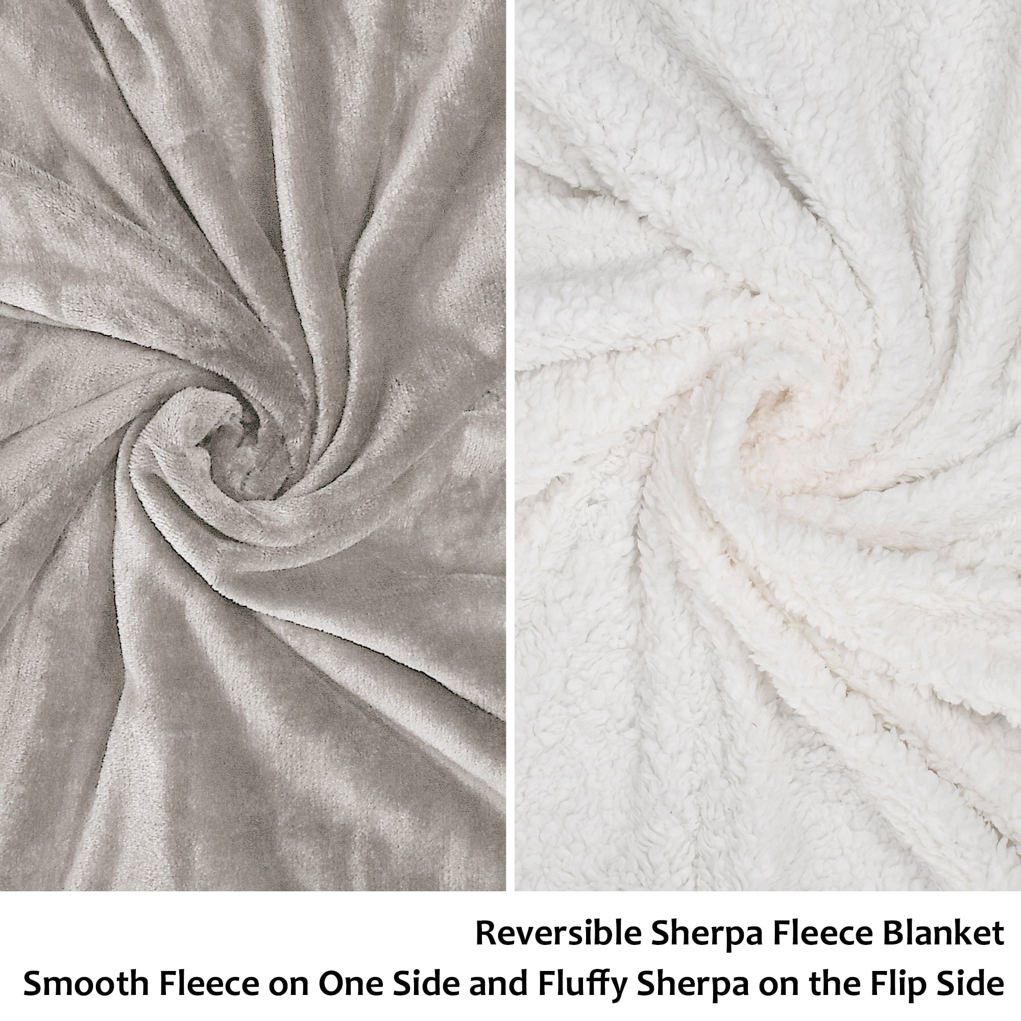 Catalonia Sherpa Wearable Blanket with Sleeves & Foot Pockets for Adult Women Men, Comfy Snuggle Wrap Sleeved Throw Blanket Robe, Gift Idea, Camel, 75" x 53"