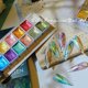 thumbnail image 4 of Set de pigmentos nacarados sólidos para acuarela para uñas, 6 colores, 4 of 5