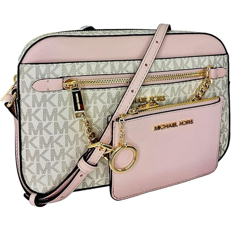 Michael Kors Jet Set Large Logo Crossbody Bag With Matching