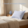 thumbnail image 2 of Unique Bargains 2Pcs Cotton Smooth Cooling Bedding Pillowcase Queen Color F, 2 of 4